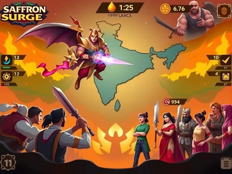 Saffron Surge Champion community event showing players collaborating